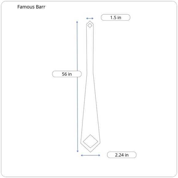 Vintage 50s Set of 2 Necktie Silk Famous Barr USA Mid Century Blanford Rep VTG - Picture 7 of 13